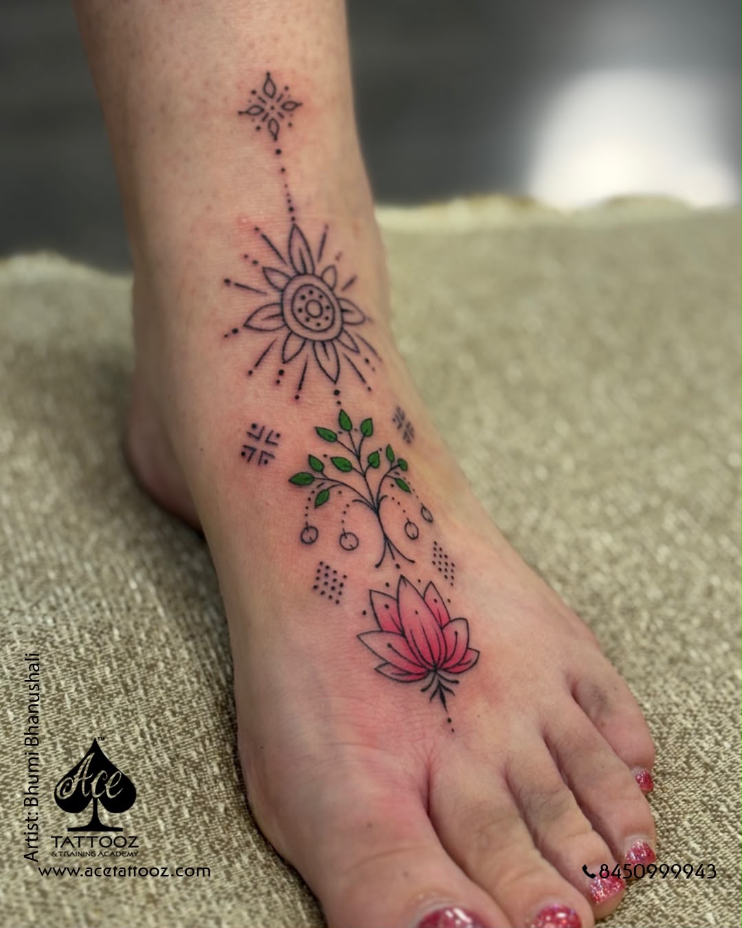 Trajva – the dotwork tattoo tradition of the Rabari community of Kutch
