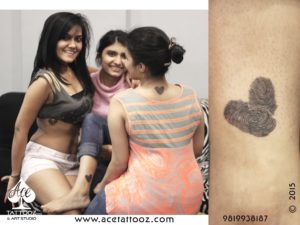 sister fingerprints tattoo
