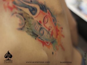 Ardhnareshwar Tattoo Design - ace Tattoos