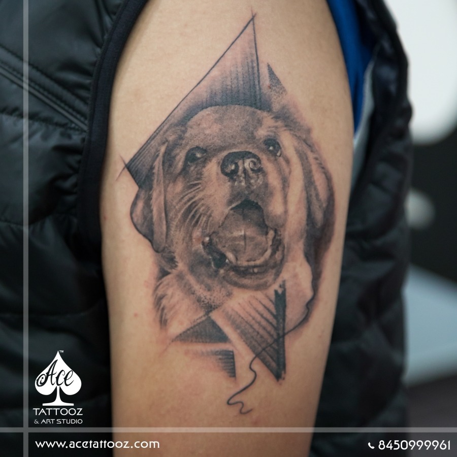 Dog Tattoos for Men - Ace Tattooz & Art Studio in Mumbai