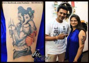 shiva and ganesha tattoo