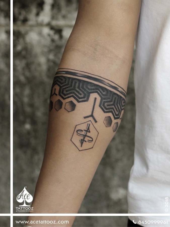 Woman Tribal Skull Arm Armband Tattoo  Tattoo Ideas and Designs   Tattoosai