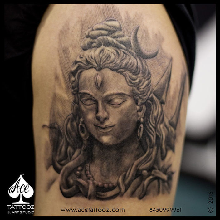 Best Lord Shiva Sculpture Tattoo