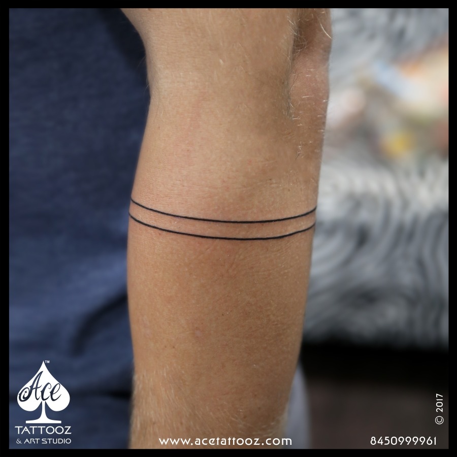 Toru (Three) armband hammerhead original Polynesian tattoo design