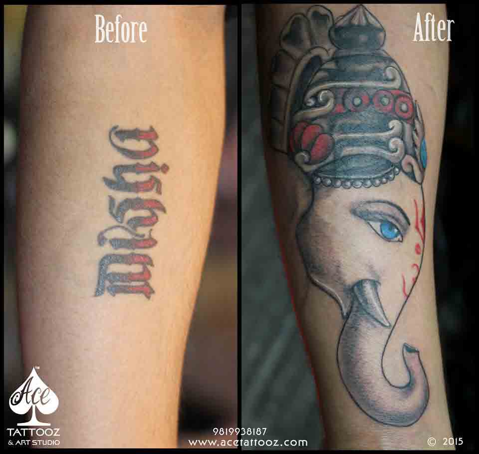 Lord Ganesh Tattoo D | CRAZY INK TATTOO & BODY PIERCING in Raipur, India