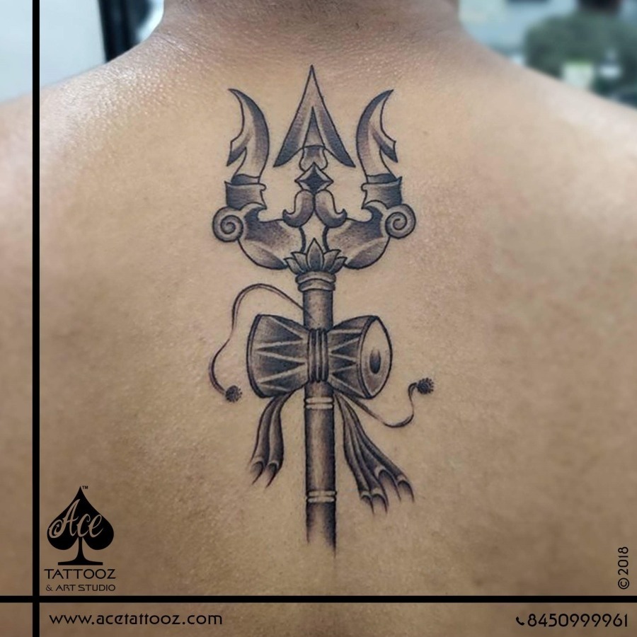 Lord Shiva Trishul 3D Tattoo - Ace Tattooz