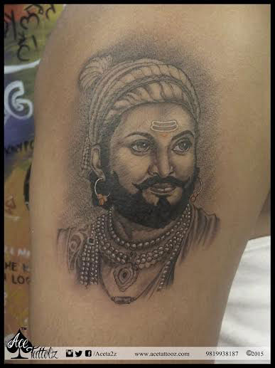 Aliens Tattoo School on Instagram Realistic Chhatrapati Shivaji Maharaj  Sculpture tattoo made by Sandeep Kadam sandeepta2art  Sandeep performed  this splendid tattoo