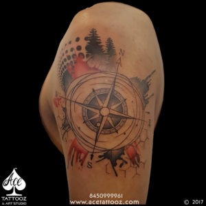 Best Travel Compass Tattoo