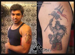 Lord Shiva Best Tattoo Designs for Men on Arm