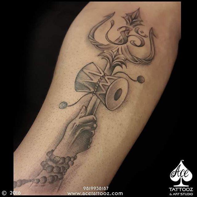Mandala Damru God Tattoo Designs  Ace Tattooz