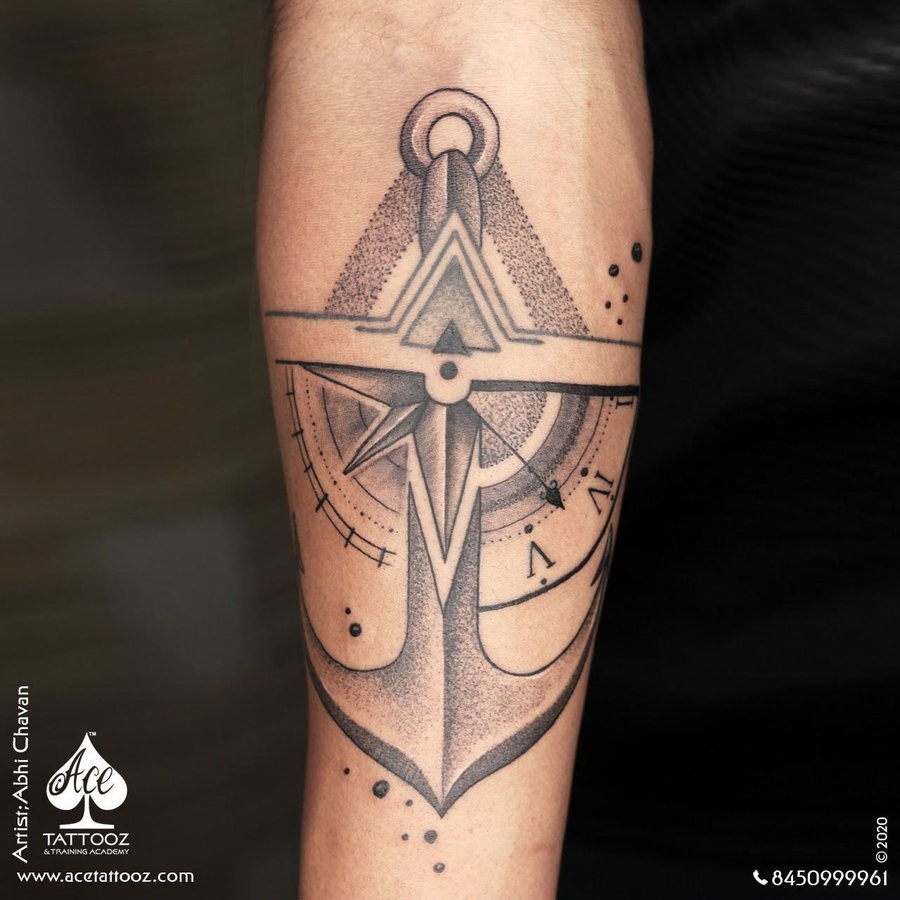 Anchor Tattoos - Ace Tattooz & Art Studio Mumbai India