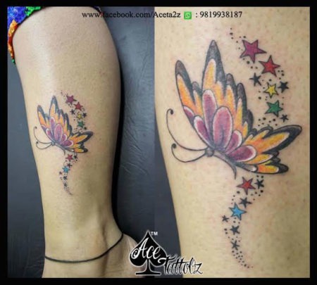 Butterfly Tattoo Designs for Women | Best Tattoo Studio in Mumbai India