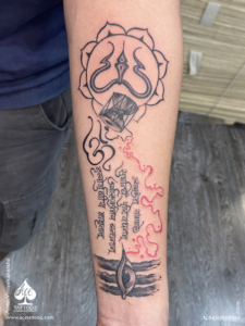 shiva tattoo in hand - Ace Tattoos