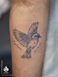 Sparrow Tattoo for Men