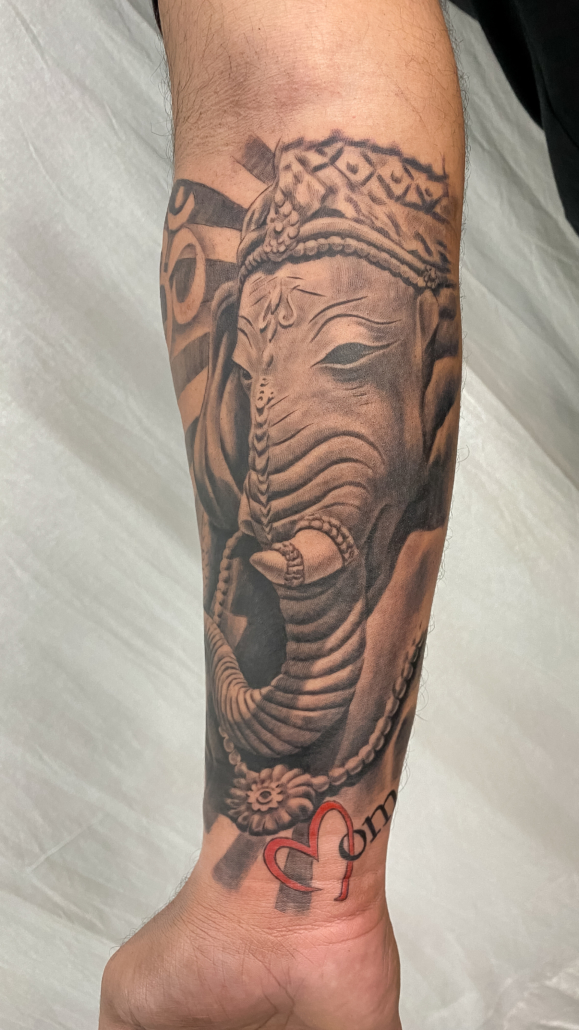 Ganpati Spiritual Tattoo