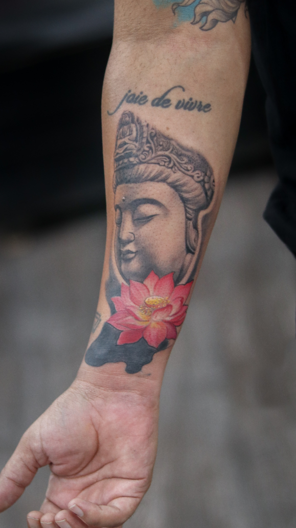 Guarded by a Sak Yant - A Buddha Tattoo from a Monk