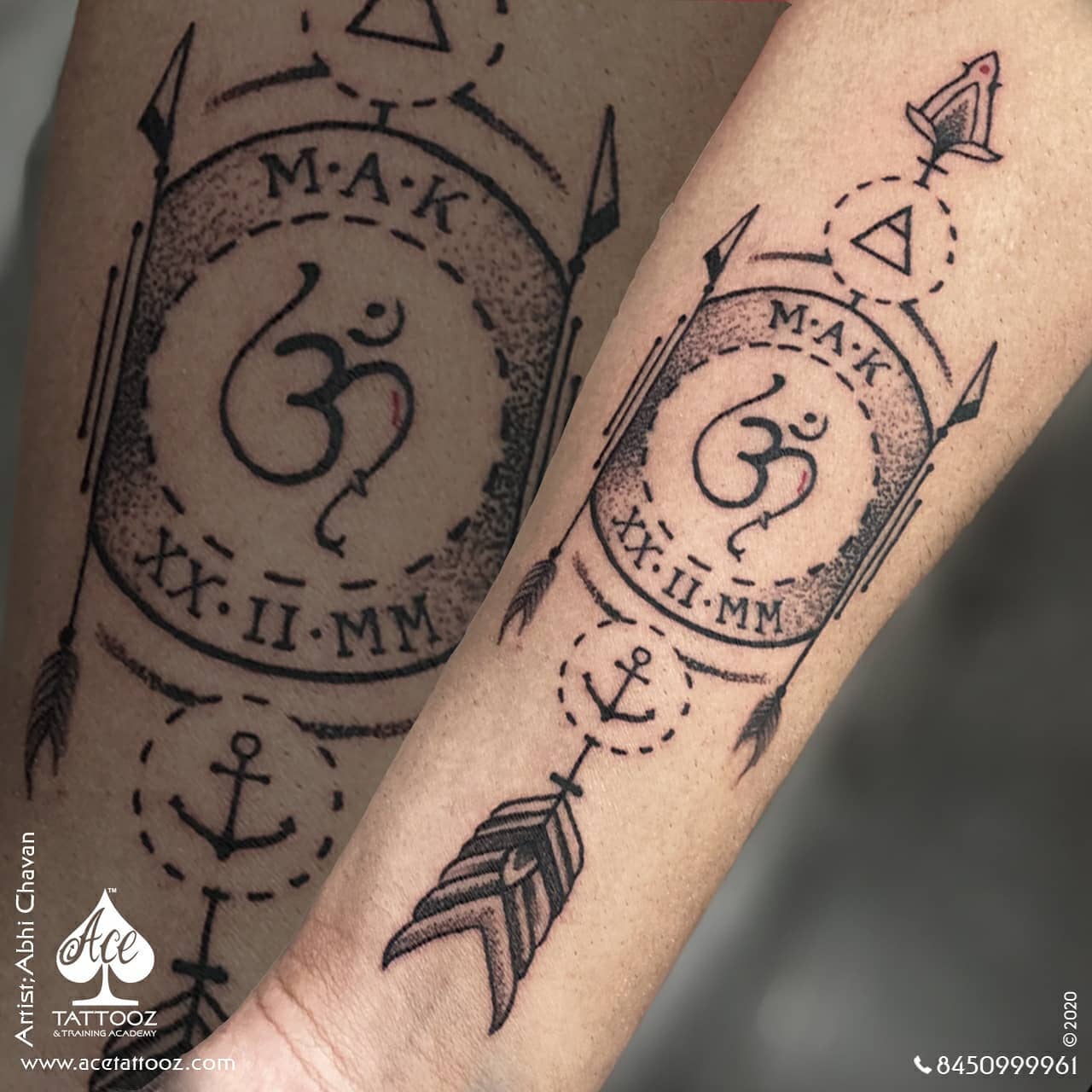 Tattoo tagged with: small, air symbol, symbols, little, tiny, earth symbol,  alchemy, tricep, black, water symbol, medium size, alijika, fire symbol |  inked-app.com