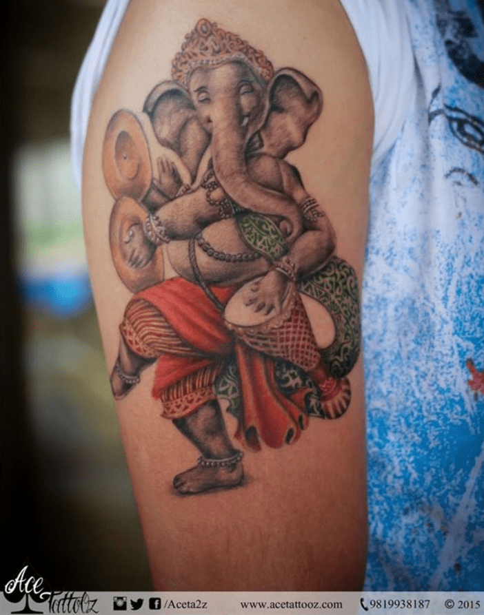 Ganesha tattoo