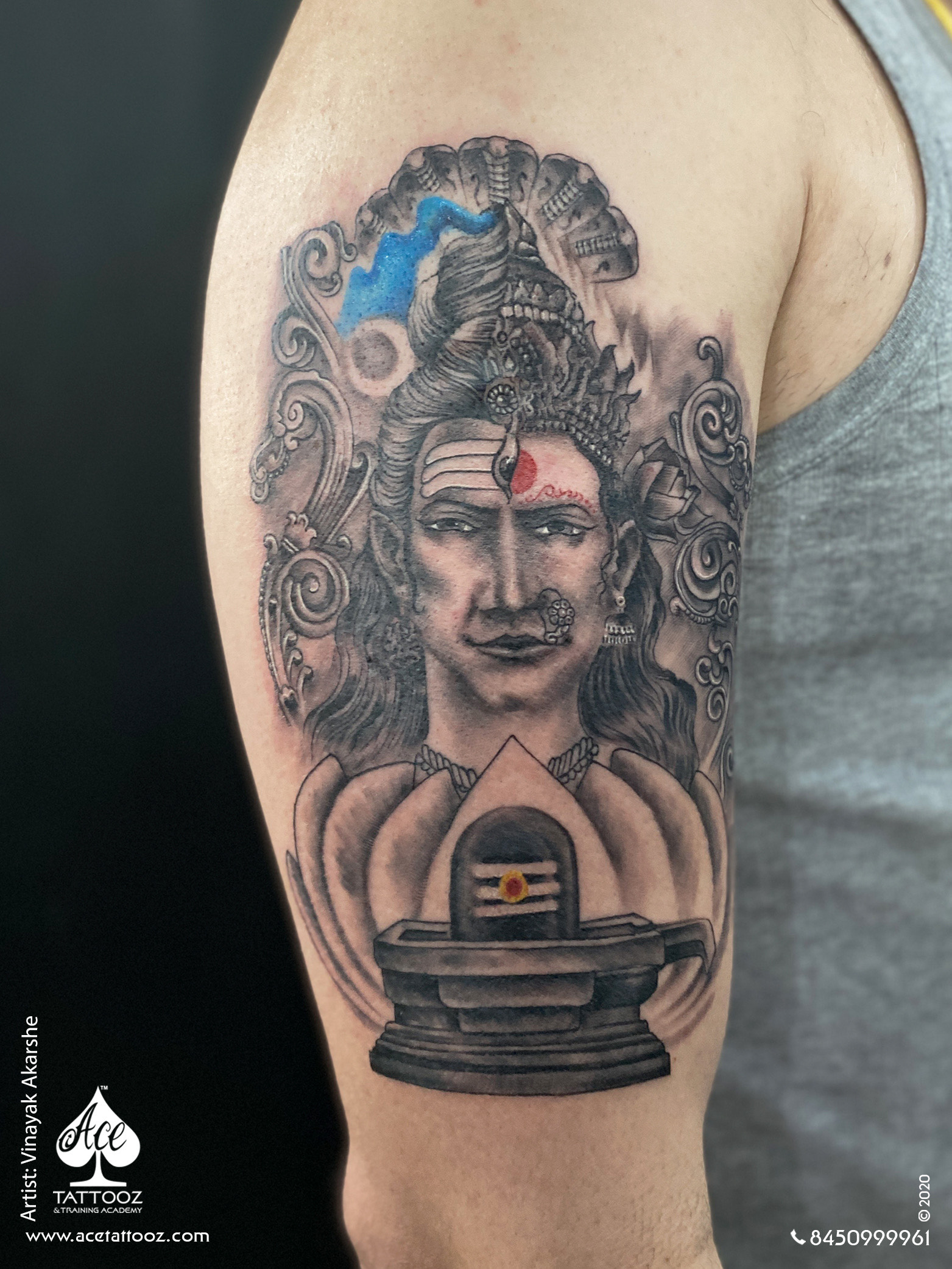 Mahakal Tattoo | Tattoos, Mahadev tattoo, Geometric tattoo