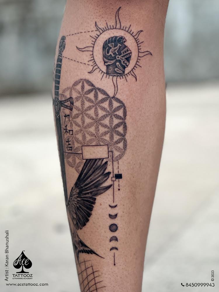 Celtic Sword Tattoo design (Finished) by prettypunkae on DeviantArt