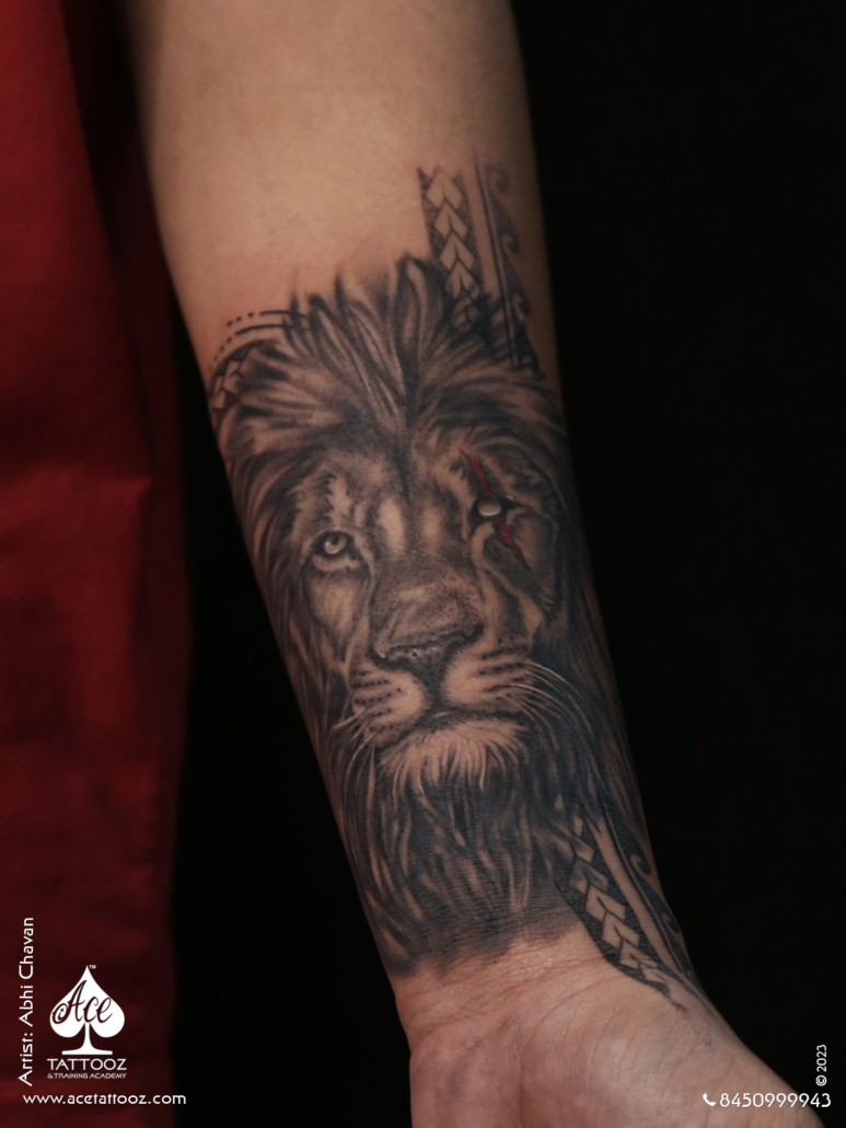 50 Lion Shoulder Tattoo Designs for Men 2023 Guide