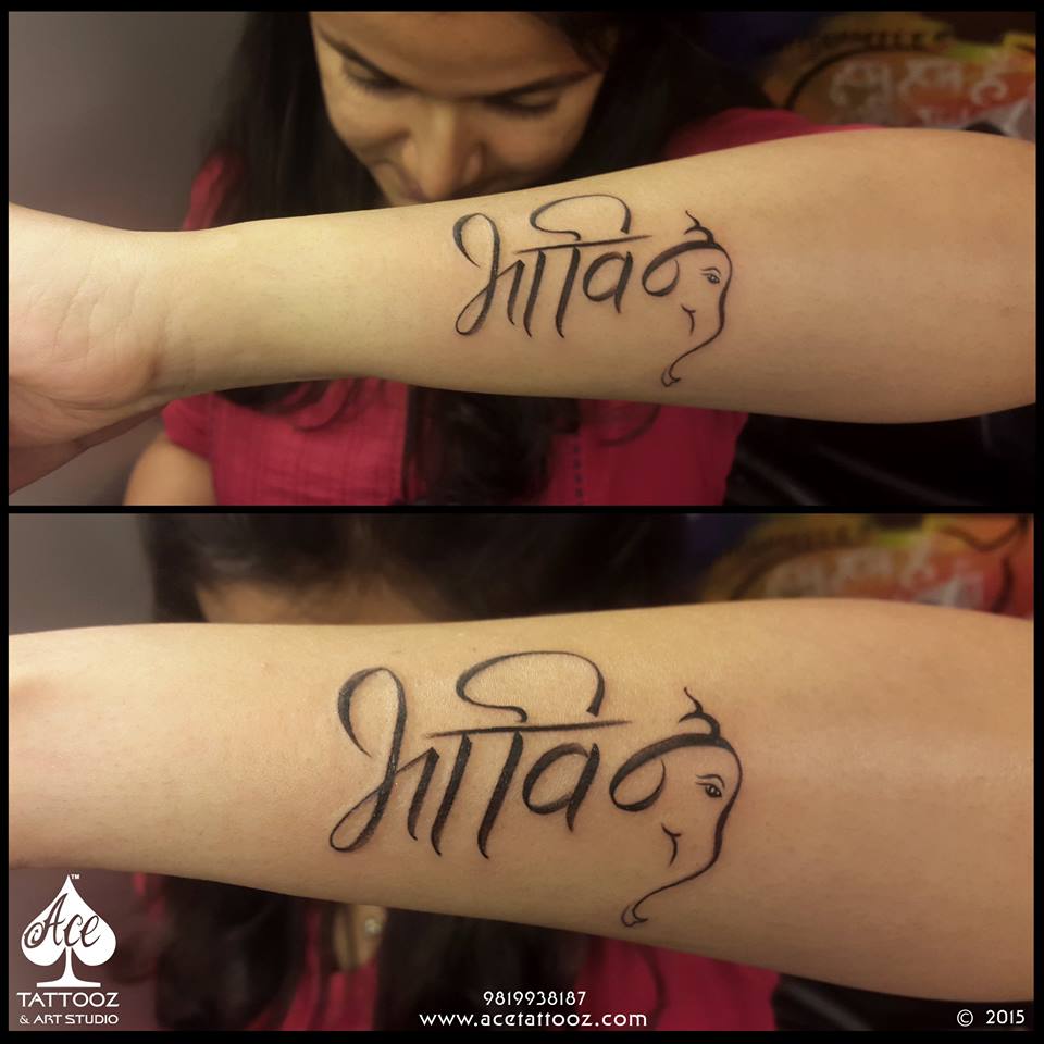 Wrist Tattoo | Flute Tattoo for Girls... - Ansh Ink Tattoos | Facebook