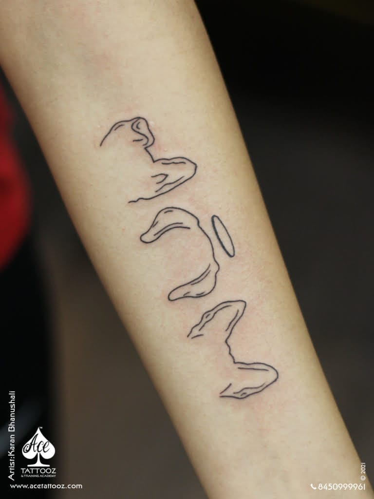 3 Dogs Tattoo for Men