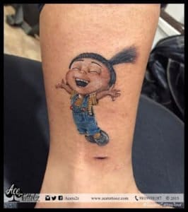 Agnes 3D Tattoo