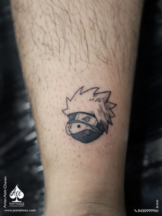 Kakashi-Hatake-Naruto-Black-and-White-Tattoo-529×705
