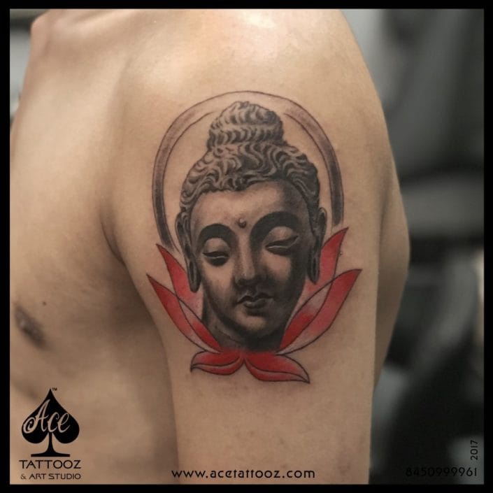 Lord-Buddha-Black-and-Grey-Tattoo-Designs-705×705