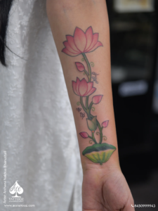 Lotus Colour Tattoo