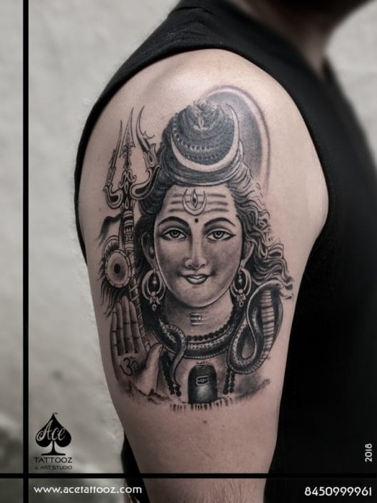 Trishul-with-Lord-Shiva-Black-and-Grey-Tattoo-Designs-529×705