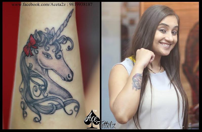 Unicorn Horse Animal Tattoo