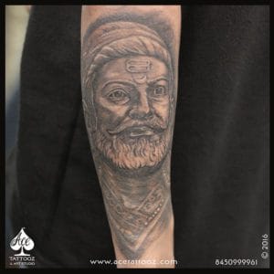 Shivaji Maharaj Tattoo