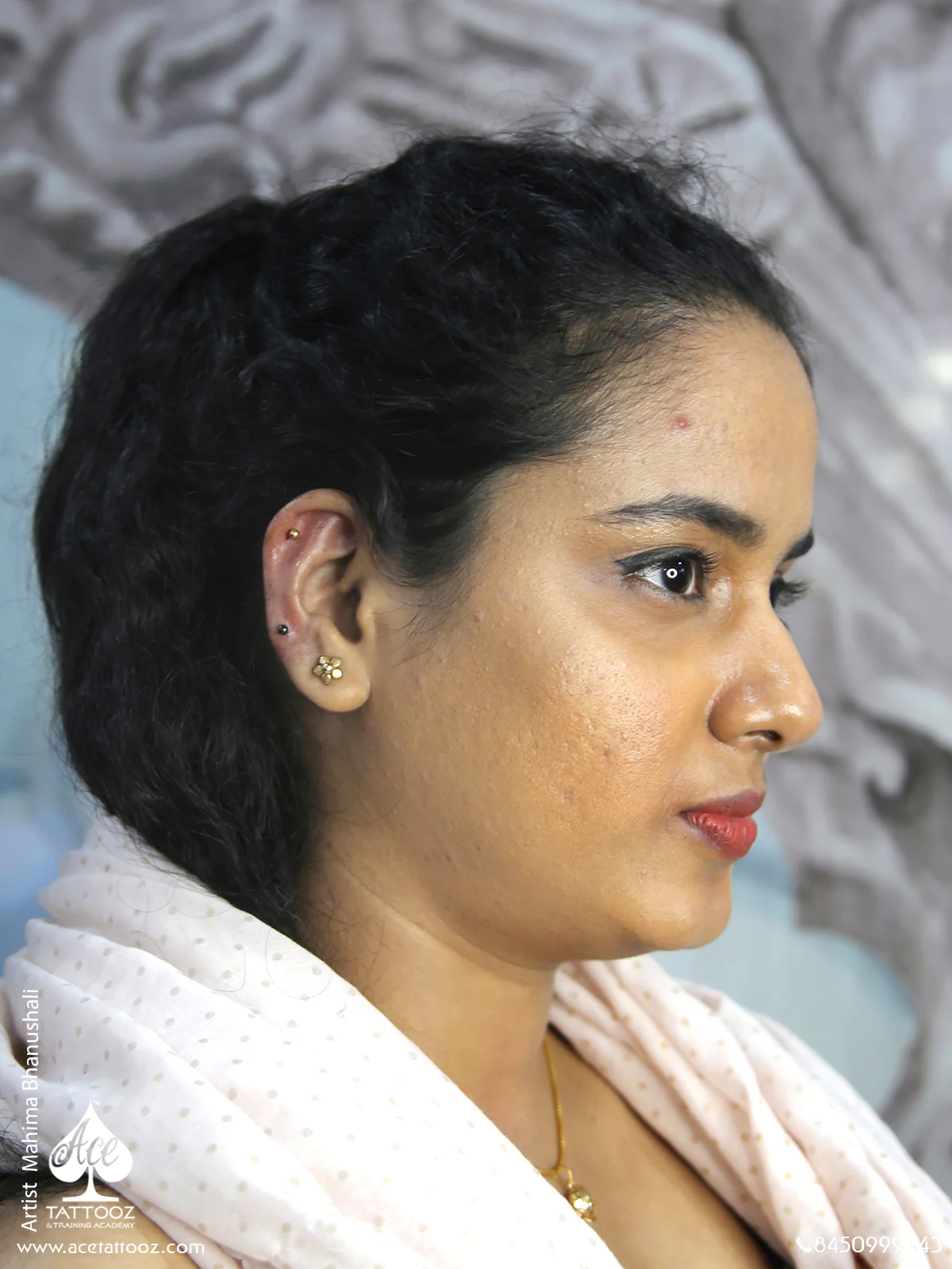 second lobe and helix