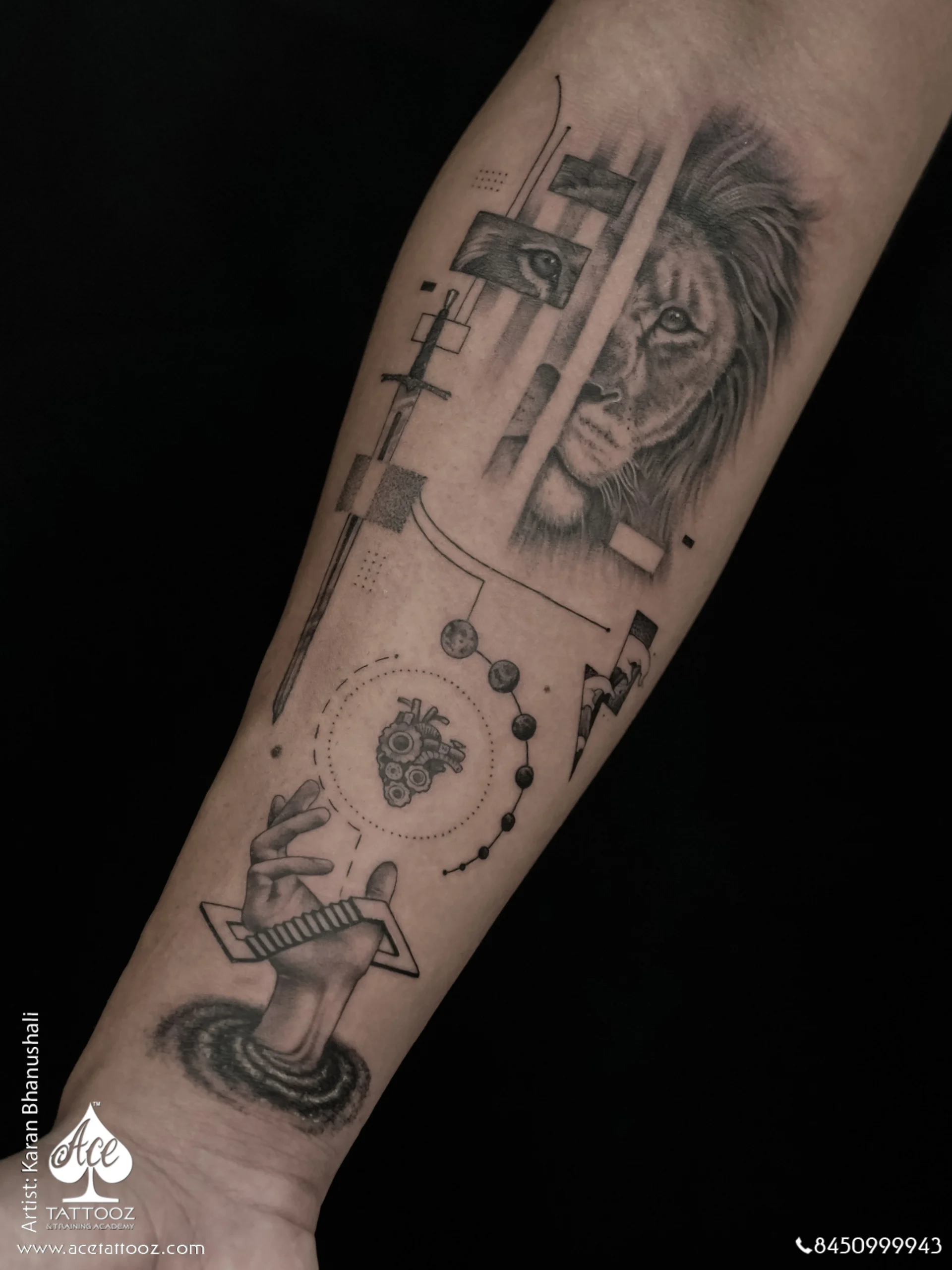 Black and White Tattoo