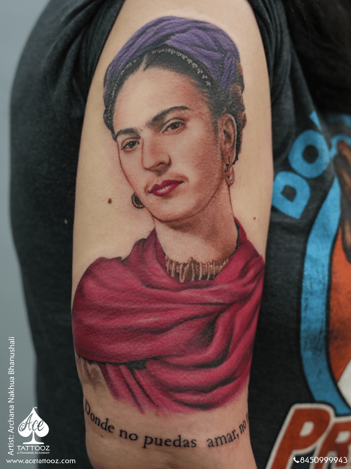 Frida Kahlo's strength, creativity, and spirit immortalized in ink