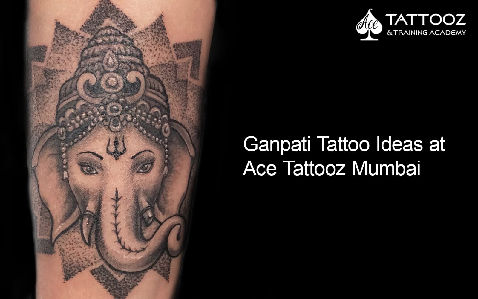 Ganpati Tattoo Ideas at Ace Tattooz Mumbai