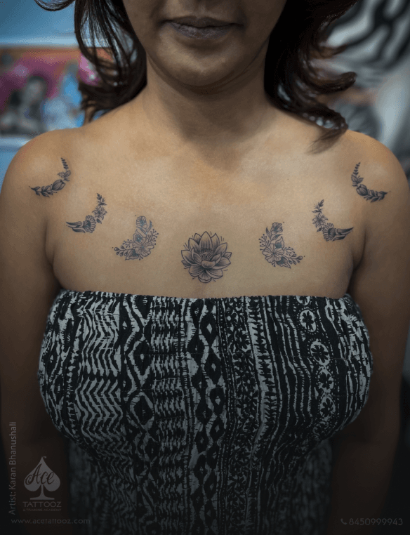 women-Chest-tattoo