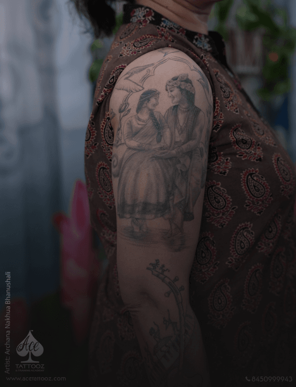 women-arm-tattoo