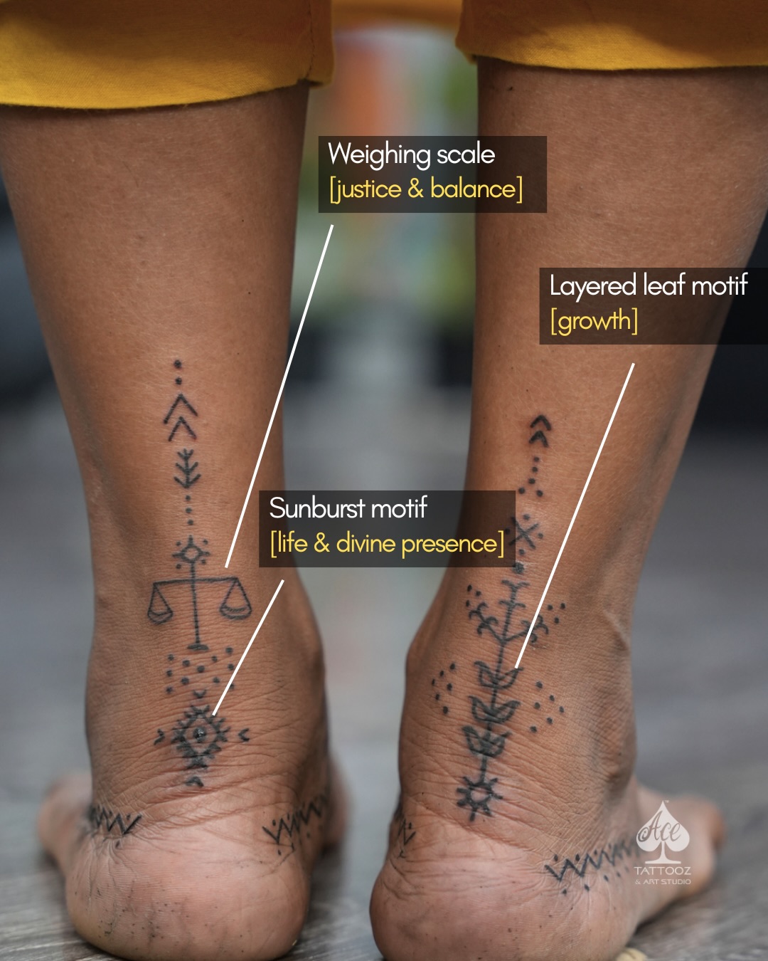 Rabari tattoo symbols meaning