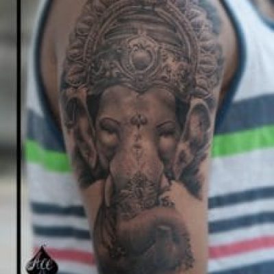 Lalbaugcha Raja 3D Tattoo
