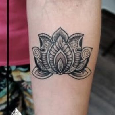 Lotus 3D Tattoo