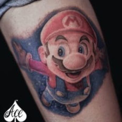 Mario Bros Tattoo