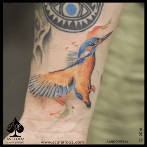 Kingfisher Tattoo Designs