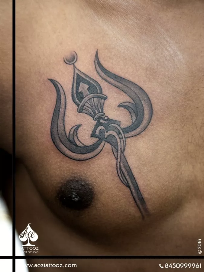 Lord Shiva Black and Grey Tattoo Designs