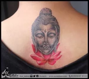 Buddha head tattoo lotus tattoo thai buddha tattoo budd  Flickr