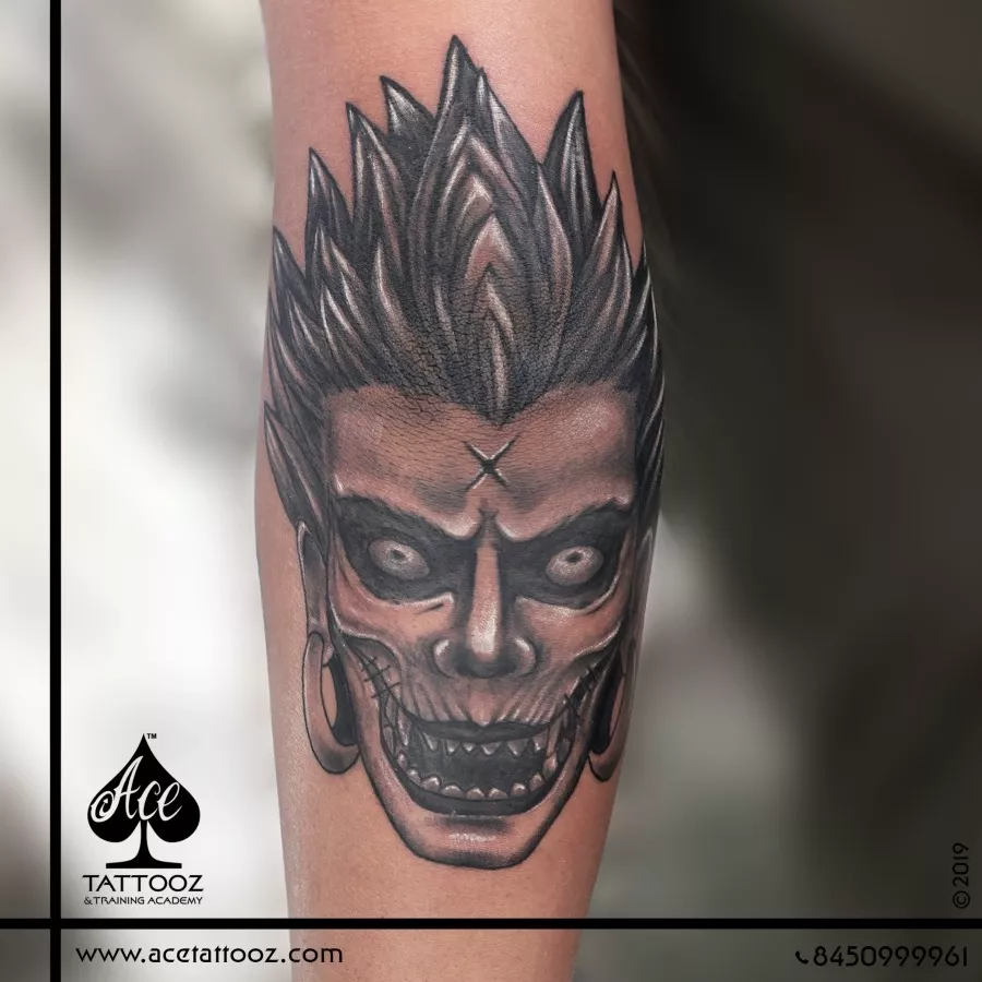 50 Death Note Tattoo Designs For Men  Japanese Manga Ink Ideas