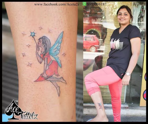Womens Cools Tattoos Design  Can fairies be sad See this sad fairy  tattoo design on back of a girl This tattoo of sad fairy also have some  interesting meanings and facts