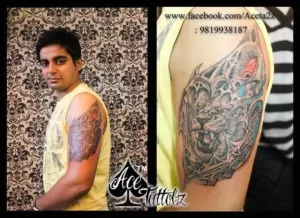 Arm Tattoo with Lion Best Tattoo Designs for Men